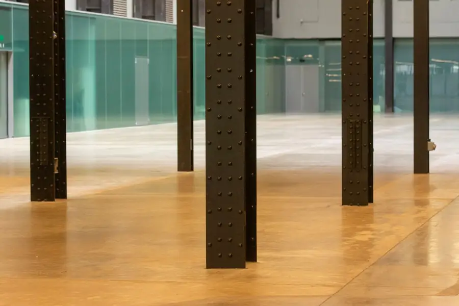 Sealed concrete floor in a large commercial building in Pueblo CO